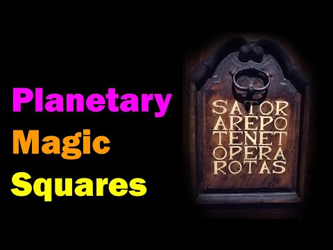 Planetary Magic Squares [Esoteric Saturdays]