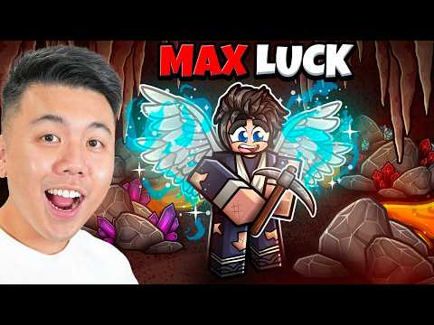 I Started Over with MAX Luck in The Forge (ROBLOX)