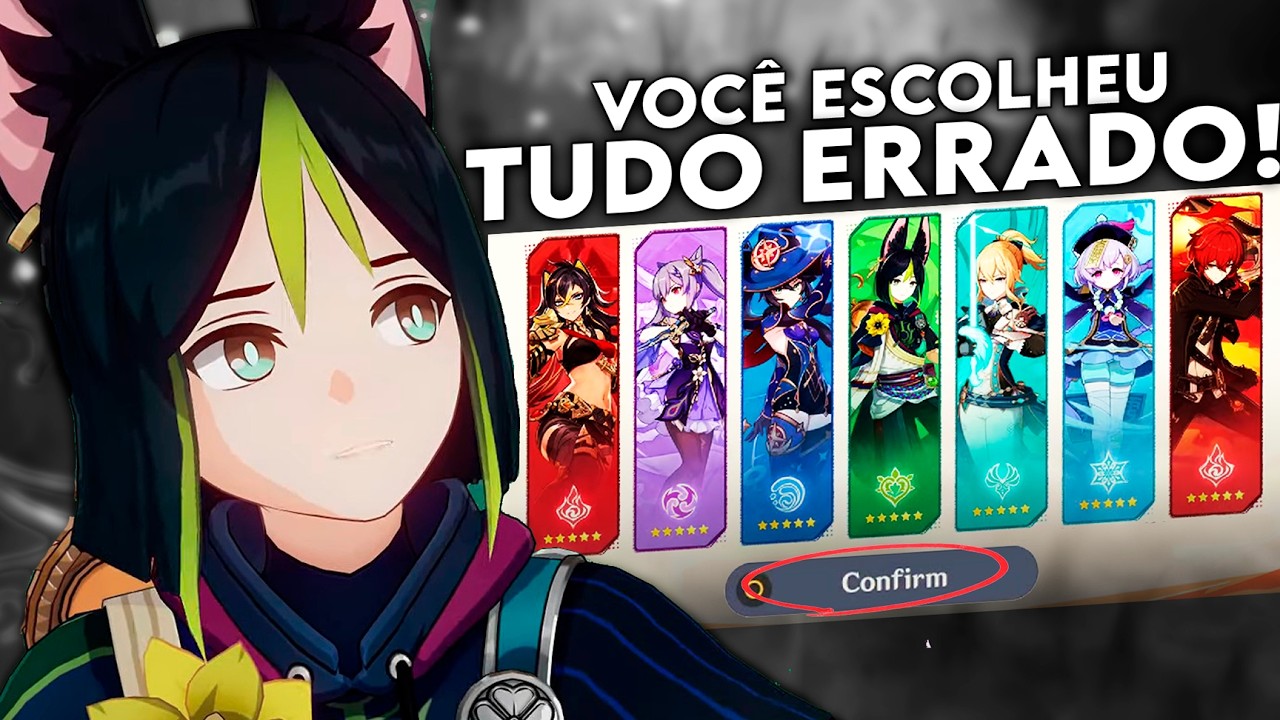 Não Cometa ERROS Em Natlan! Qual 5 ESTRELAS Grátis Vale a Pena? | Genshin impact 5.0