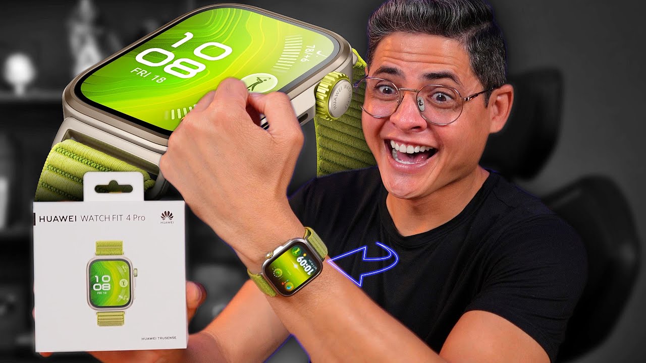 Miniatura da avaliação em vídeo de Smartwatch HUAWEI WATCH FIT 4 Roxo