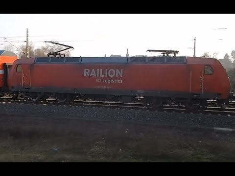 Rheintalbahn - Züge zwischen Emmendingen und Köntringen