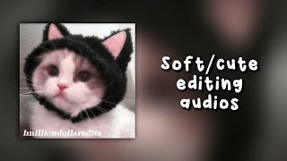 soft/cute/happy edit audios to make you smile :)�