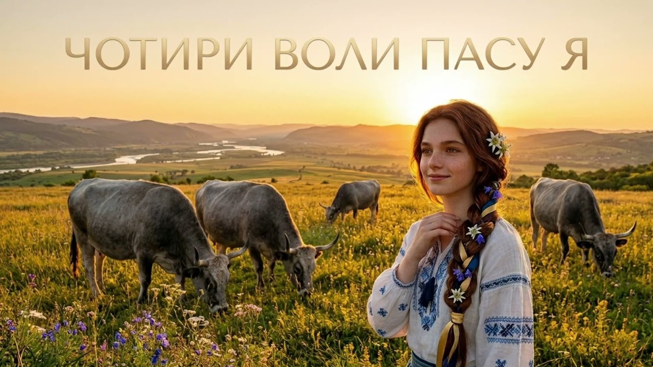 Чотири воли пасу я — Весільна полька