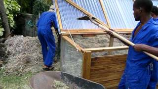 preview picture of video 'Composting at Lance Aux Epines Cottages'