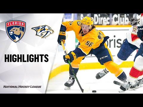 Panthers @ Predators 4/26/21 | NHL Highlights