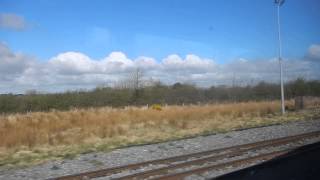 preview picture of video 'Crossing the Lines at Limerick Junction on Saturday 201304-27 094900'