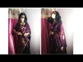 Indian Crossdresser Posing In Saree