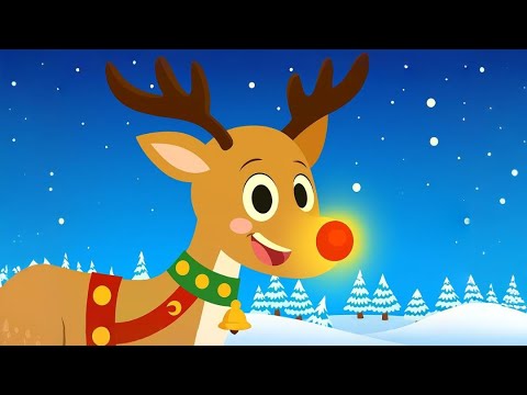 🦌Rudolph the Red-Nosed Reindeer 🎅🦌🌲| The Best Christmas Song | Carol for Girls and Boys