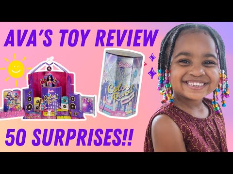Mattel Barbie Doll Color Reveal Party Big Set
