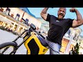 Bodybuilder kriegt 10.000€ Fahrrad!