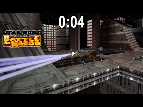 Coruscant Encounter in 0:04 - PC Speedrun - Battle for Naboo