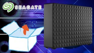 Unboxing | Seagate Expansion Desktop 6 TB externe Desktop Festplatte