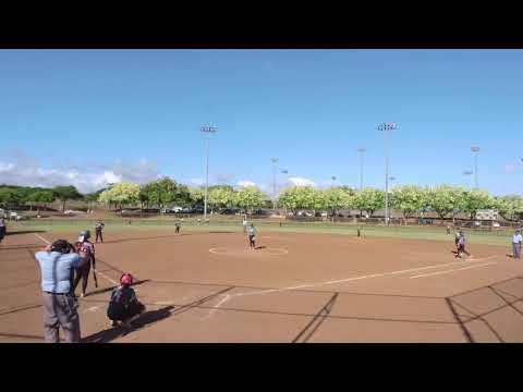LKB Lady Knights Black 18U Softball Versus Mutants Loss 7-17