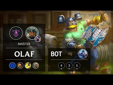 Olaf Bot vs Ashe - EUW Master Patch 10.1