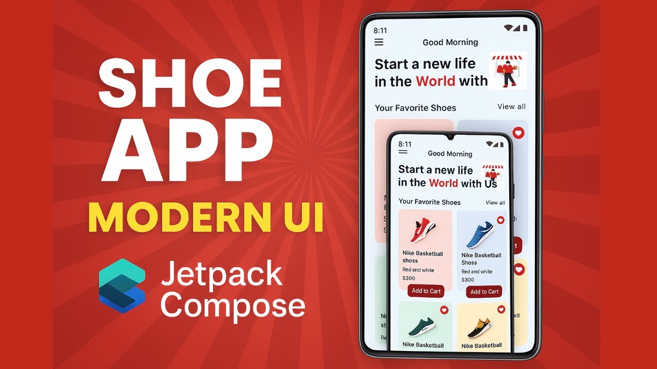 Build a Modern Ecommerce App UI with Jetpack Compose | Android UI Design Tutorial #android
