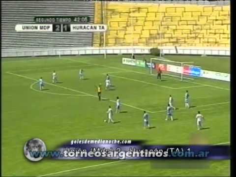 Union (MdP) 2 - Huracan (TA) 1 - Torneo Argentino A - 03/10/2010