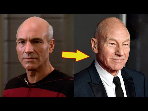 STAR TREK The Next Generation ⭐THEN AND NOW 2021⭐