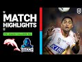 NRL Pre-Season 2023 | Dolphins v Gold Coast Titans | Match Highlights