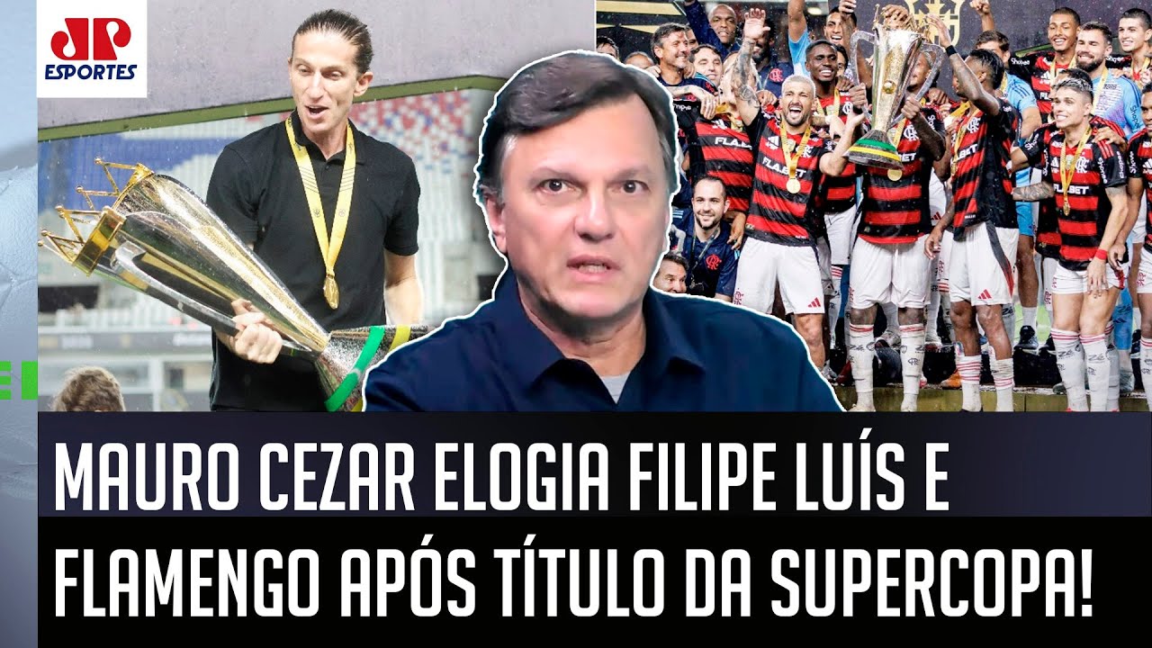 "O Filipe Luís tem MAIS TÍTULOS QUE DERROTAS! ANIMAÇÃO É JUSTA, mas..." Mauro Cezar ELOGIA Flamengo!