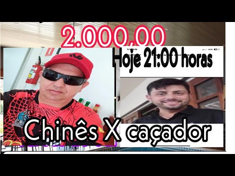 chinês X caçador, caçador leva 3 escolhida