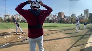 #草野球 #錦糸公園ものまねプロ野球 対 #早大オイスターズ