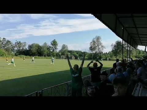 Seniorzy: Górnik Grabownica - LKS Lubatówka/ 1:0 bramka Huberta Glazara