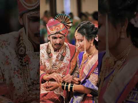 #Maharashtrian #marathi #wedding #shubh #Mangal #savdhan