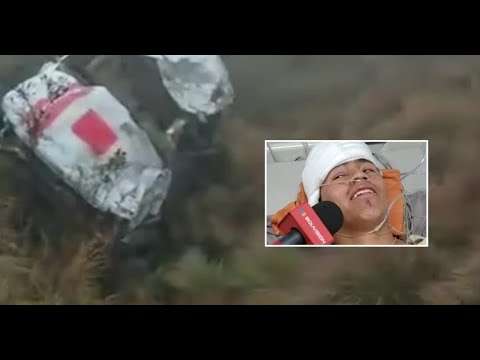 El chofer salvó su vida en el embarrancamiento de Cochabamba que dejó cuatro muertos