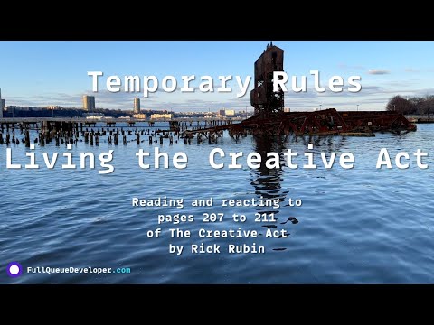 Living the Creative Act S5E2: Temporary Rules thumbnail