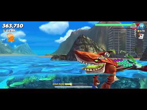 Hungry Shark World , Unlocking Atomic Shark