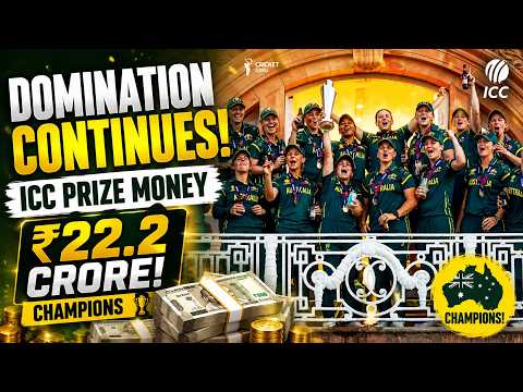 Australia Win Women's T20 World Cup 2026 🏆 | ICC Prize Money Revealed 💰