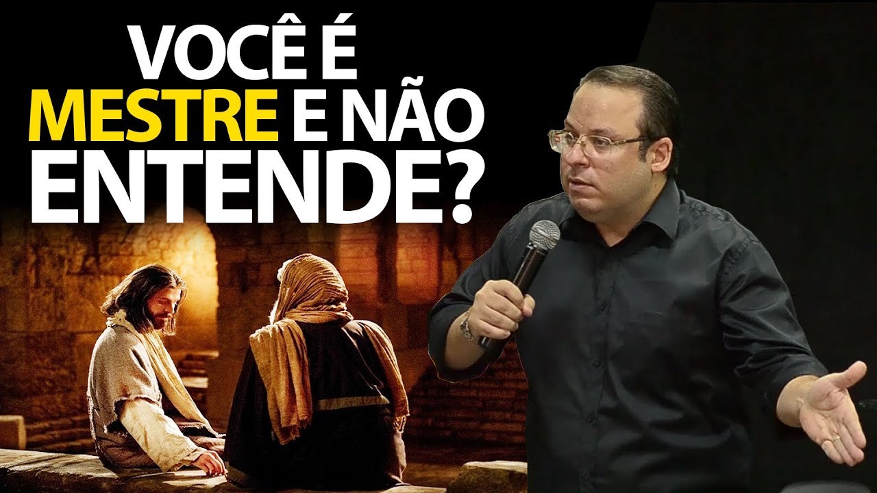 Jesus fala com Nicodemos sobre novo nascimento em João 3 | Felipe Seabra