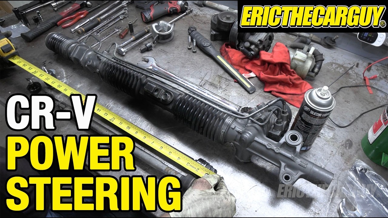 Used Car Project CR-V: Power Steering System Replacement