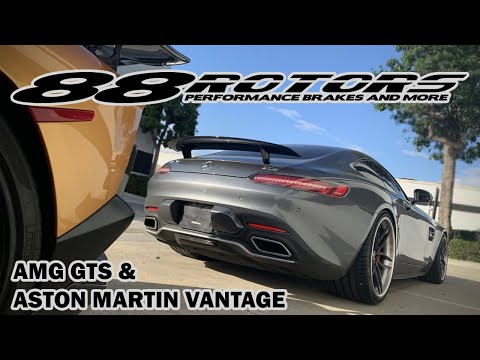 AMG GTS & Aston Martin Vantage, Lowered & Wheels/Tires