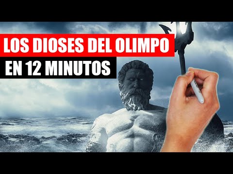 ✅Los DIOSES de la MITOLOGÍA GRIEGA | Explicación en 12 minutos