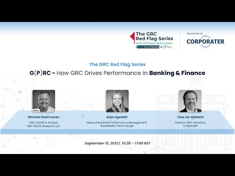 GRC Red Flag Series: G(P)RC – How GRC Drives Performance in Banking and Finance | Webinar