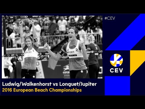 Ludwig/Walkenhorst vs Longuet/Jupiter FULL MATCH - 2016 #EuroBeachVolley