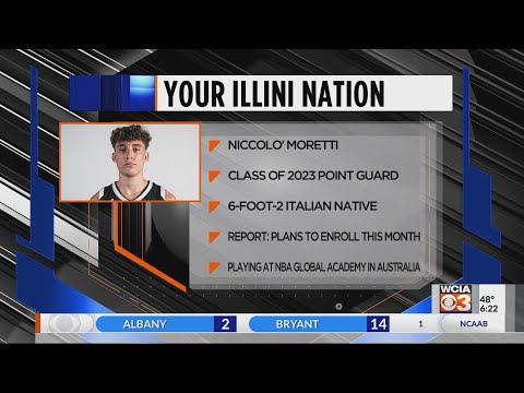 Illinois lands Italian point guard Niccolo' Moretti