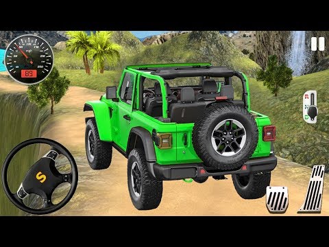Real 4x4 Turbo Jeep Racing Mania - Offroad SUV Hill Drive Simulator - Android Gameplay