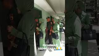 Download lagu MELEPAS MASA LAJANG🙏🙏 #pasanganabdinegara #abdinegara #tniad #shorts mp3