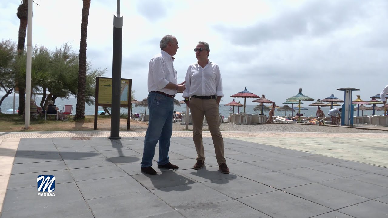 Elias Bendodo, brinda todo el apoyo del PP al alcalde de nuestra localidad