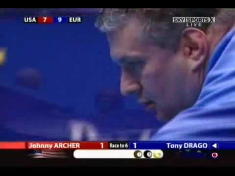 Mosconi Cup 2007 - Day 4  - Archer vs. Drago Rack 3