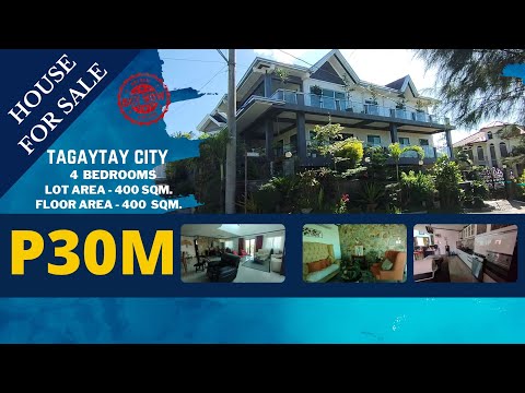Spacious Three Level house and lot for sale in Tagaytay