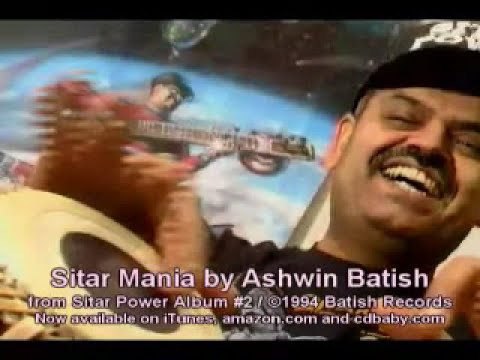 Sitar Mania by Ashwin Batish - a Raga Rock out Fusion Music Samba Keharwa!!