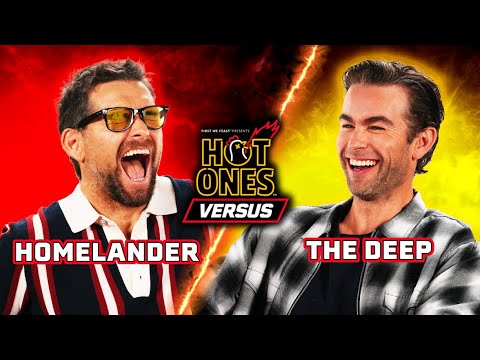 The Boys’ Antony Starr vs. Chace Crawford | Hot Ones Versus