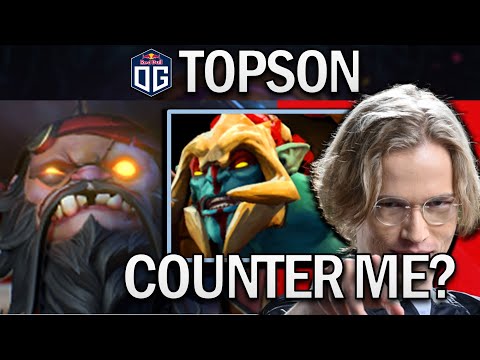 Pudge Dota 2 Gameplay OG.Topson - Countered by Huskar - Road to TI12