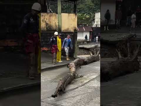 Colapsa la carretera nacional 007 en Batatal y se suspende el paso vehicular hacia Portuguesa