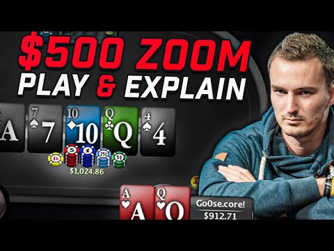 $500 ZOOM Pool Play & Explain - ft. Steffen "go0se.core!" Sontheimer