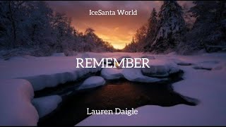 Lauren Daigle - Remember (lyrics)