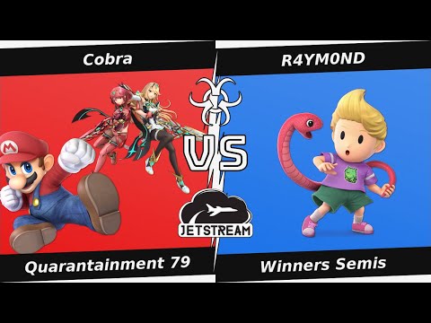 Quarantainment 79 Winners Semis - Cobra (Pyra, Mario) Vs R4YM0ND (Lucas) - SSBU